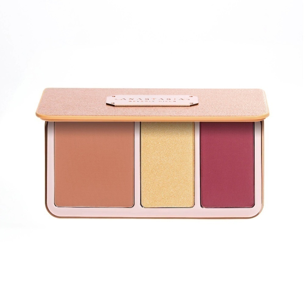 Anastasia all in one face bronzer highlight and blush.